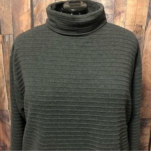 22/24 3XL gray ribbed knit top